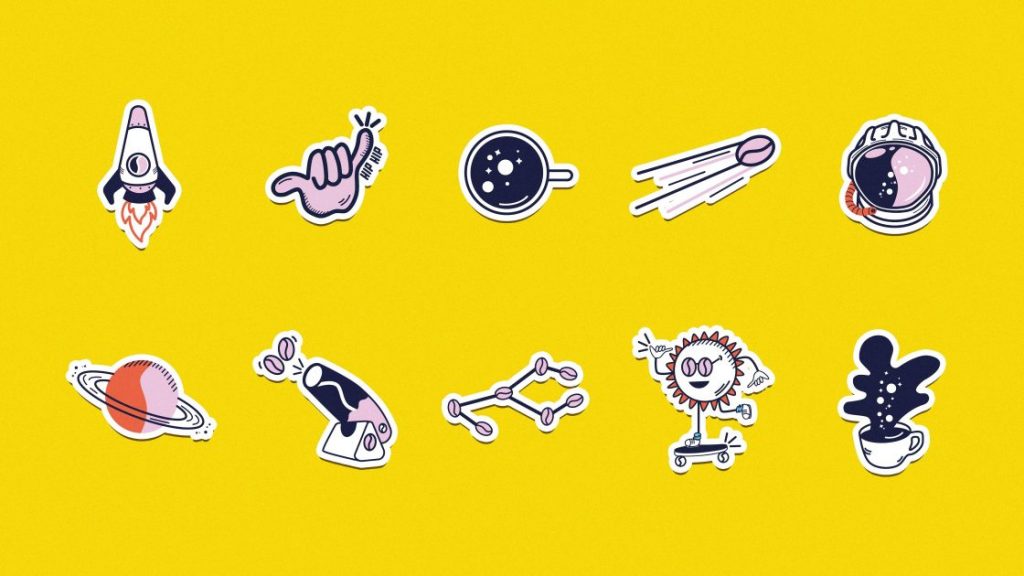 Vinyl stickers domeren met hars - glossy beschermde afwerking op een gedomed embleem